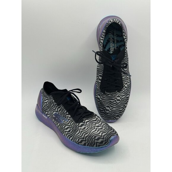 Sketchers Gomed Speed 6 Cloak Hyper Burst Go Run Trainers Size 9 - Picture 9 of 11